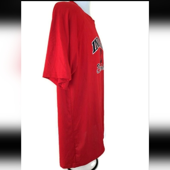 Under Armour  MLB Cleveland Guardians Baseball  Men's T-Shirt  Red  Size M - Picture 4 of 10